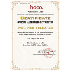 HOCO адаптер Type C (мъжки) към Lightning (женски) UA29 тъмносин