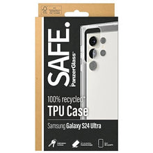 Заредете изображение във визуализатора на галерията – SAFE by PanzerGlass case for Samsung Galaxy S24 Ultra - transparent
