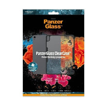 Заредете изображение във визуализатора на галерията – PanzerGlass ClearCase antibacterial case for iPad 10.9" 2020 - transparent and black
