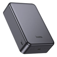 Заредете изображение във визуализатора на галерията – Powerbank compatible with MagSafe 20000 mAh QC PD 2A 20W Hoco J160B metal gray
