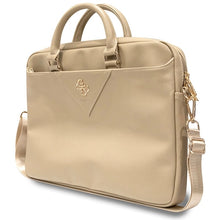 Заредете изображение във визуализатора на галерията – Guess Triangle 4G bag for a 16" laptop - gold
