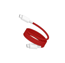 Заредете изображение във визуализатора на галерията – Original magnetic cabel USB-C to USB-C 10A OnePlus red
