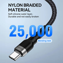 Заредете изображение във визуализатора на галерията – Wozinsky WNBCL1 Lightning / USB-C PD 30W cable 1 m - black
