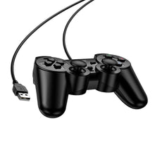 Заредете изображение във визуализатора на галерията – Wire gamepad Hoco for PC Fast Link GA3 black
