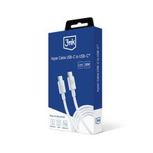 Заредете изображение във визуализатора на галерията – 3mk Hyper Cable USB-C / USB-C 100W 1.2m - white
