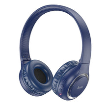 Заредете изображение във визуализатора на галерията – HOCO wireless headphones bluetooth W41 blue
