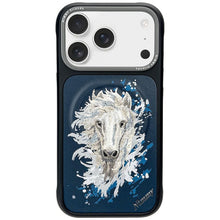 Заредете изображение във визуализатора на галерията – NIMMY case HORSE compatible with MagSafe for IPHONE 18 Pro Max/17 Pro Max navy blue
