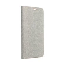 Заредете изображение във визуализатора на галерията – LUNA Book Gold for XIAOMI Redmi Note 14 4G (GLOBAL - 164,84mm x 78,15mm x 8,16mm) silver
