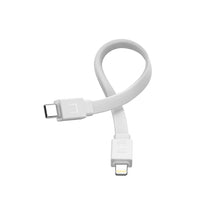Заредете изображение във визуализатора на галерията – Powerbank Joyroom JR-PBM01 magnetic 10000mAh 20W with stand + Lightning cable - USB-C - white
