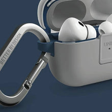 Заредете изображение във визуализатора на галерията – Uniq Clyde Lock Case for AirPods Pro 2 (2022/2023) - blue-dark gray
