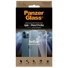 Заредете изображение във визуализатора на галерията – PanzerGlass ClearCase antibacterial Military Grade certified case for iPhone 12 Pro Max - transparent
