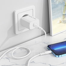 Заредете изображение във визуализатора на галерията – Blavec Wall charger BC1 - Type C - PD 20W (TCBC1-CW20) white
