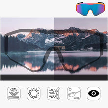 Заредете изображение във визуализатора на галерията – Rockbros SP297 polarizing cycling glasses - purple
