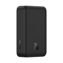 Заредете изображение във визуализатора на галерията – Baseus Magnetic Mini 20000 mAh 20W Powerbank - black + USB-C / USB-C cable
