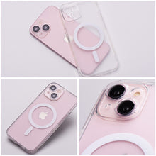 Заредете изображение във визуализатора на галерията – FROST MAG COVER case with camera protection compatible with MagSafe for IPHONE 17 Pro frozen transparent
