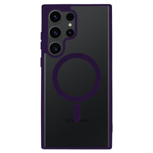 Заредете изображение във визуализатора на галерията – Acrylic Color Magsafe Case for Samsung Galaxy S23 Ultra purple
