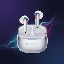 Заредете изображение във визуализатора на галерията – Forcell F-Audio Pulse Air ENC Wireless In-Ear TWS Earbuds silver
