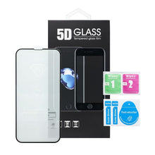 Заредете изображение във визуализатора на галерията – 5D Full Glue Tempered Glass - for Iphone 16 Pro Max black
