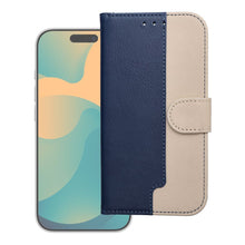 Заредете изображение във визуализатора на галерията – Flip case for Xiaomi Redmi NOTE 17 PRO MAX 5G Split Book navy and cream
