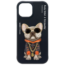 Заредете изображение във визуализатора на галерията – NIMMY case GLASSES COOL DOG for IPHONE 15 black
