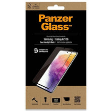 Заредете изображение във визуализатора на галерията – PanzerGlass E2E Regular tempered glass for Samsung Galaxy A73 - with black frame

