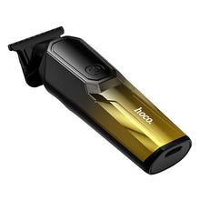 Заредете изображение във визуализатора на галерията – Hair clipper with digital display Hoco HP27 gold
