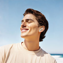 Заредете изображение във визуализатора на галерията – HOCO wireless earphones bluetooth with touch screen TWS ANC + ENC EQ21 cloudy white
