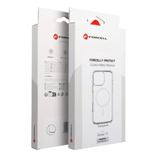 Заредете изображение във визуализатора на галерията – Case for iPhone 17 Forcell F-Protect Clear Hybrid Premium compatible with Magsafe clear
