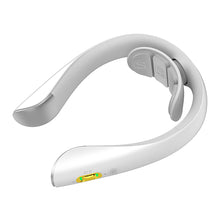 Заредете изображение във визуализатора на галерията – SKG K5 Pro massager, electrostimulator for the neck with compress - white
