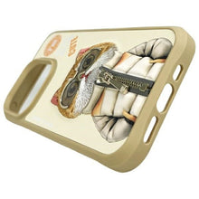 Заредете изображение във визуализатора на галерията – NIMMY case COOL&amp;CUTE 2.0 Cat for IPHONE 15 Pro khaki
