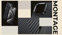 Заредете изображение във визуализатора на галерията – Benks Etui Magnetic Montage Kevlar 600D+1500D for Iphone 15 Pro Max black
