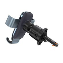 Заредете изображение във визуализатора на галерията – Baseus Metal Age 3 BS-CM028 gravity car air vent holder - gray
