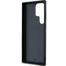Заредете изображение във визуализатора на галерията – Original Pouch KARL LAGERFELD  hardcase 3D Rubber Glitter Logo KLHCS24S3DMBKCK for Samsung Galaxy S24 Ultra black
