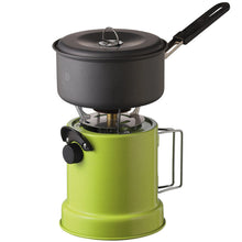 Заредете изображение във визуализатора на галерията – 2in1 Tourist stove with a heater for MEVA VATOP gas cartridges
