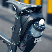 Заредете изображение във визуализатора на галерията – Rockbros C7-1 waterproof bicycle bag with saddle mounting 1.5l - black
