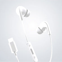 Заредете изображение във визуализатора на галерията – Wire earphones USB C Xiaomi M2413E1 white
