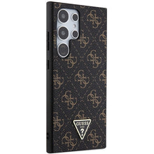 Заредете изображение във визуализатора на галерията – Guess 4G Triangle case for Samsung Galaxy S24 Ultra - black
