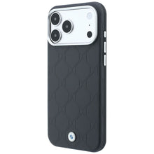 Заредете изображение във визуализатора на галерията – Гръб BMW за IPHONE 18 Pro/17 Pro с MagSafe (Sign Deboss Quilted Metal Logo) - антрацит – снимка 4
