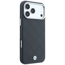 Заредете изображение във визуализатора на галерията – Гръб BMW за IPHONE 18 Pro Max/17 Pro Max с MagSafe (Sign Deboss Quilted Metal Logo) - антрацит
