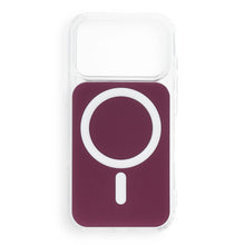 Заредете изображение във визуализатора на галерията – Case for iPhone 18 Pro / 17 Pro Clear Fusion Mag Cover compatible with MagSafe dark cherry
