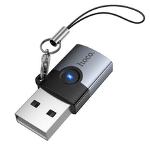 Заредете изображение във визуализатора на галерията – Adapter OTG USB A to USB C Hoco UA46B gray
