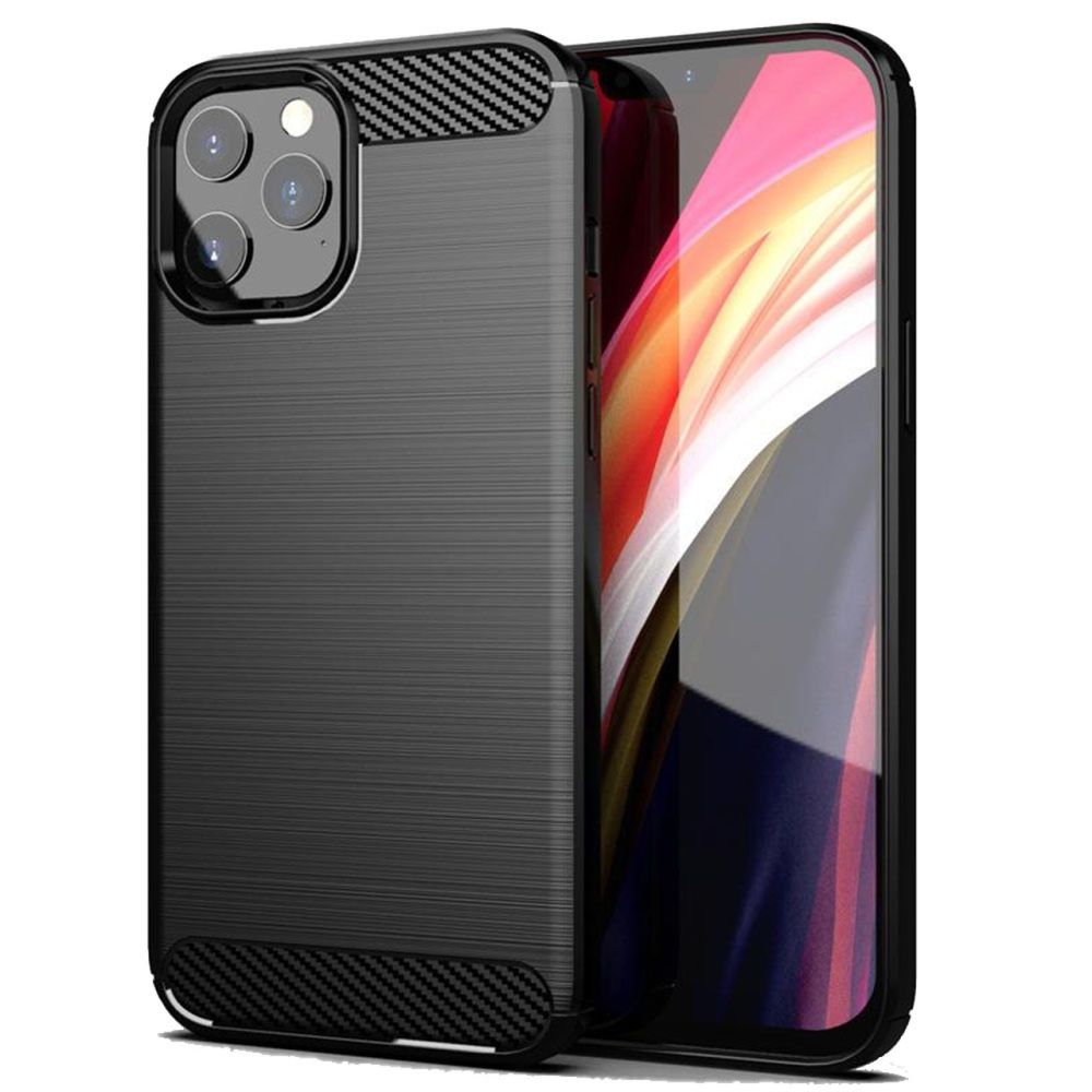 Гръб CARBON за IPHONE 15 Pro Max черен