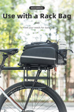 Заредете изображение във визуализатора на галерията – Rockbros 33210004001 bicycle rack with shelf - black
