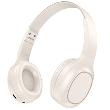 Заредете изображение във визуализатора на галерията – HOCO wireless headphones bluetooth W46 milky white
