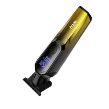 Заредете изображение във визуализатора на галерията – Hair clipper with digital display Hoco HP27 gold

