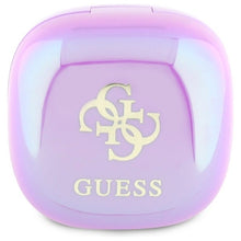 Заредете изображение във визуализатора на галерията – GUESS wireless earphones bluetooth TWS GUTWSJ144ESU (Mini Iridescent 4G Printed Logo) purple
