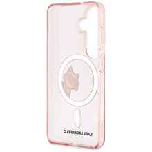 Заредете изображение във визуализатора на галерията – KARL LAGERFELD case for SAMSUNG S26 KLHMS26S6HCPSCP (Magnetic IML Peekaboo Choupette) pink
