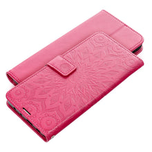 Заредете изображение във визуализатора на галерията – MEZZO Book case for XIAOMI Redmi Note 14 4G (GLOBAL - 164,84mm x 78,15mm x 8,16mm) mandala magenta
