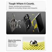 Заредете изображение във визуализатора на галерията – SPIGEN case TOUGH ARMOR T compatible with MagSafe for IPHONE 18 Pro Max / 17 Pro Max gunmetal
