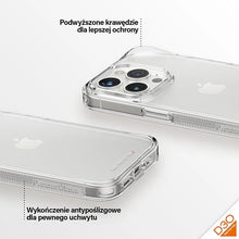 Заредете изображение във визуализатора на галерията – PanzerGlass HardCase with D3O and Military Grade certification for iPhone 15 Pro - transparent

